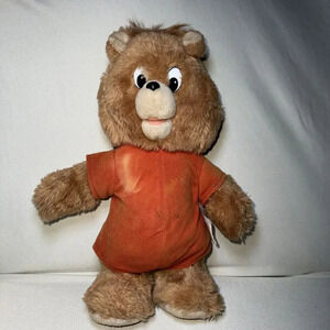 Vintage 1985 Teddy Ruxpin Talking Bear - For Parts or Repair.